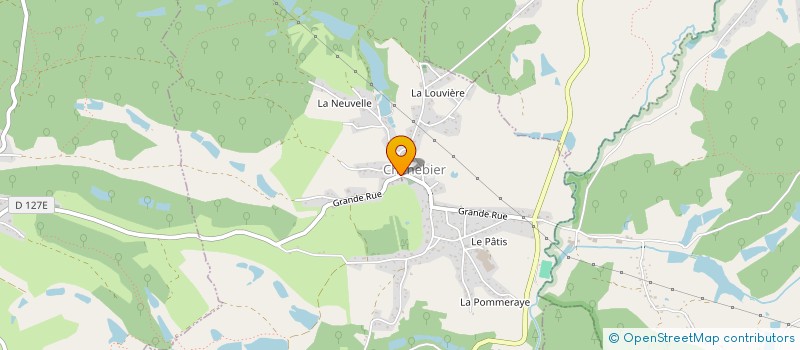 localisation de l'entreprise SCI SANGILVAL  CHAMPEY