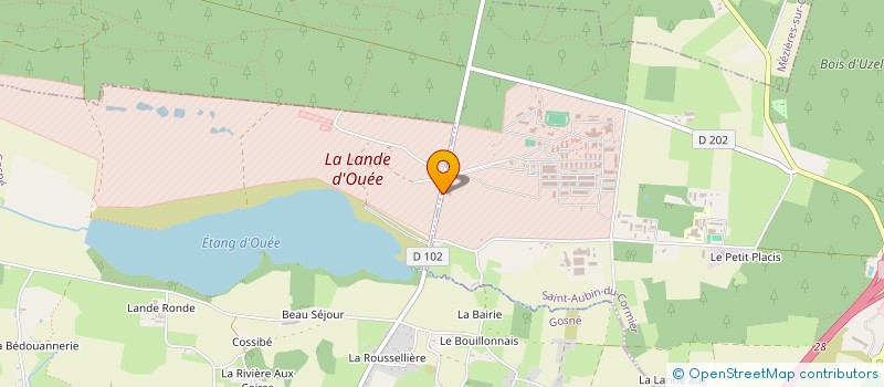 localisation de l'entreprise SCI SANI  SAINT-AUBIN-DU-CORMIER