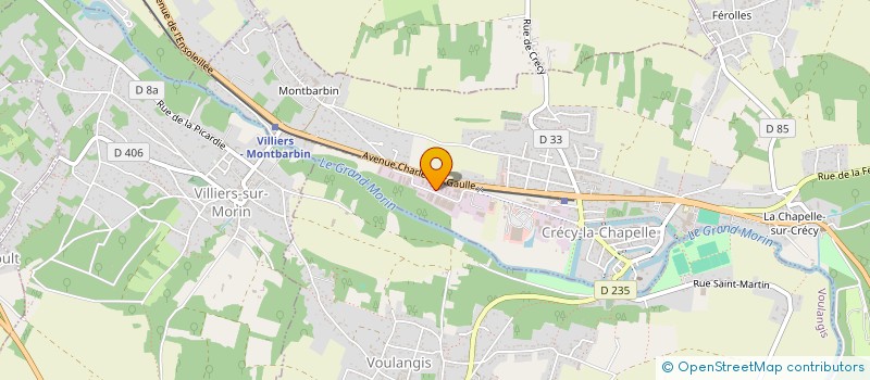 localisation de l'entreprise SCI SANICO  CRECY-LA-CHAPELLE