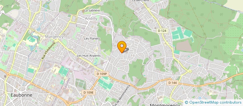 localisation de l'entreprise SCI SANILGO à SOISY-SOUS-MONTMORENCY