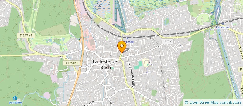 localisation de l'entreprise SCI SANJOR à LA TESTE-DE-BUCH