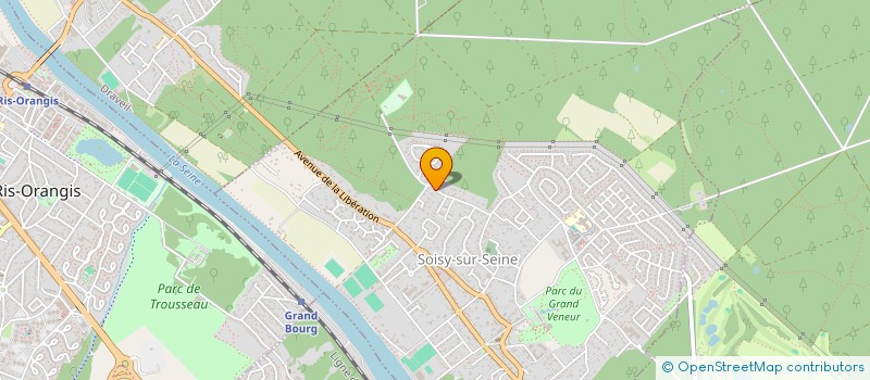 localisation de l'entreprise SCI SANLUIS à SOISY-SUR-SEINE