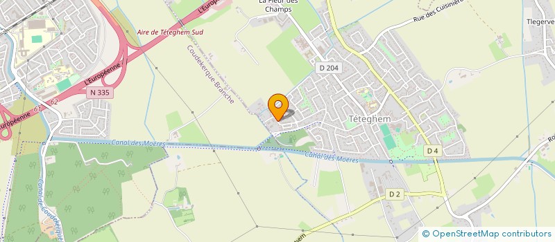 localisation de l'entreprise SCI SANMALO  TETEGHEM-COUDEKERQUE-VILLAGE