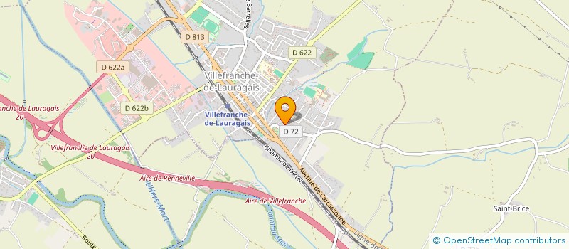 localisation de l'entreprise SCI SANNO WILL  VILLEFRANCHE-DE-LAURAGAIS