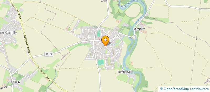 localisation de l'entreprise SCI SANOENAIS  CAIRON