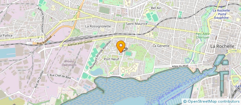 localisation de l'entreprise SCI SANPHIL  LA ROCHELLE