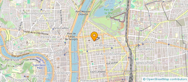 localisation de l'entreprise SCI SANPILOU  LYON