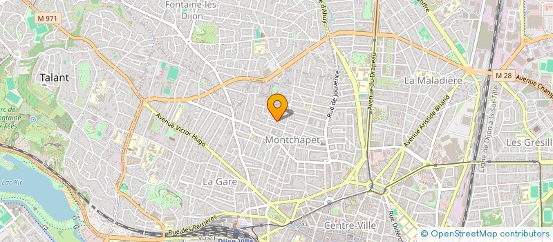 localisation de l'entreprise SCI SANS FILTRE à DIJON