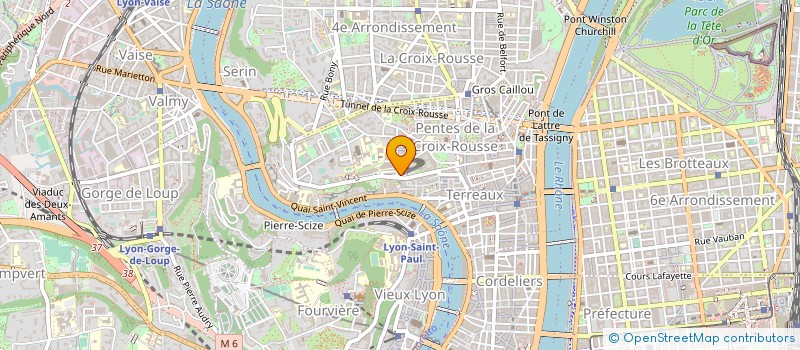 localisation de l'entreprise SCI SANS SOUCI à LYON