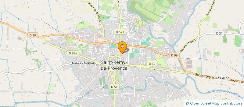 localisation de l'entreprise SCI SANS SOUCI à SAINT-REMY-DE-PROVENCE