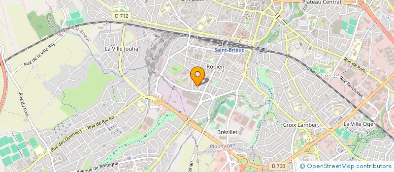 localisation de l'entreprise SCI SANS SOUCI à SAINT-BRIEUC