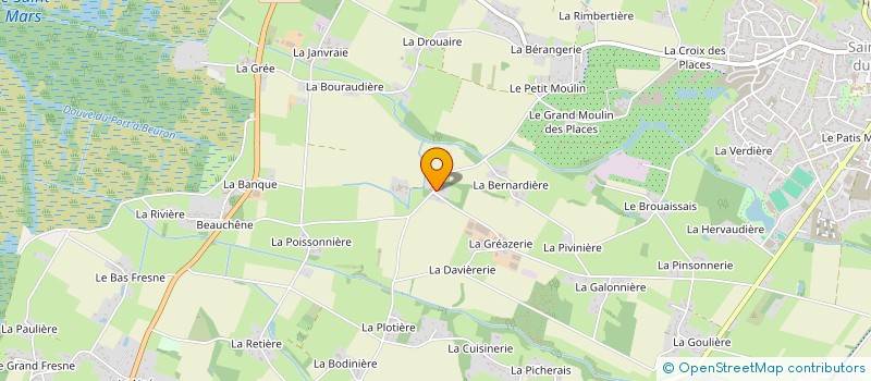 localisation de l'entreprise SCI SANSA  SAINT-MARS-DU-DESERT