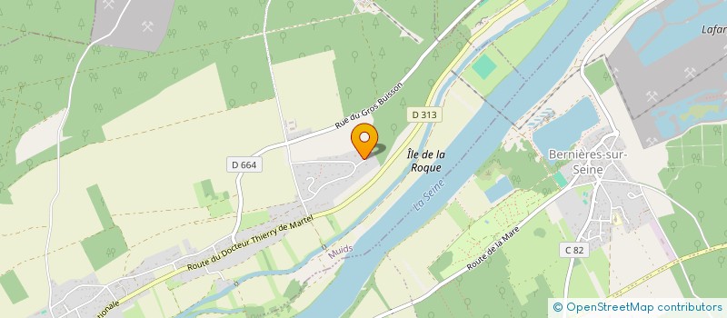 localisation de l'entreprise SCI SANSON à MUIDS