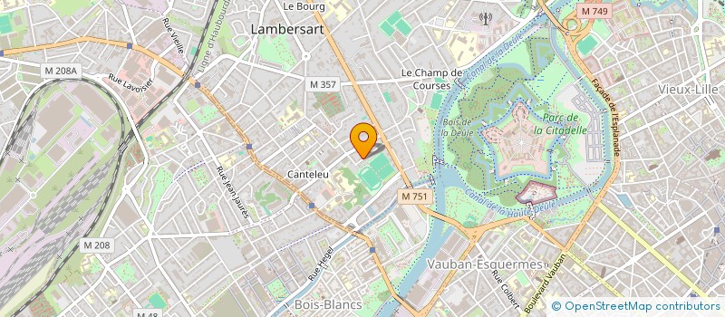 localisation de l'entreprise SCI SANSOT à LAMBERSART