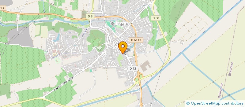 localisation de l'entreprise SCI SANSOVIRES à BELLEGARDE