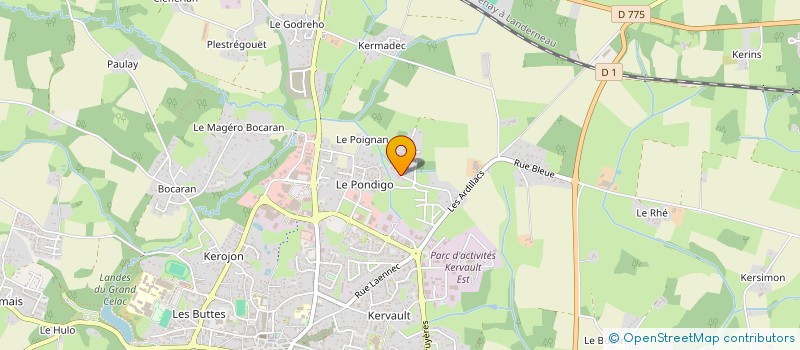 localisation de l'entreprise SCI SANT ANTOINE  QUESTEMBERT