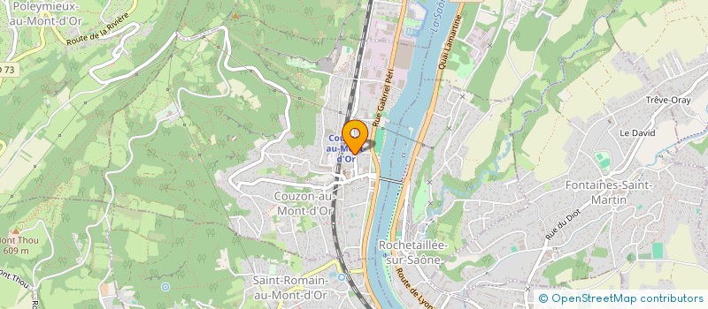 localisation de l'entreprise SCI SANT ' ANTONIO  COUZON-AU-MONT-D'OR