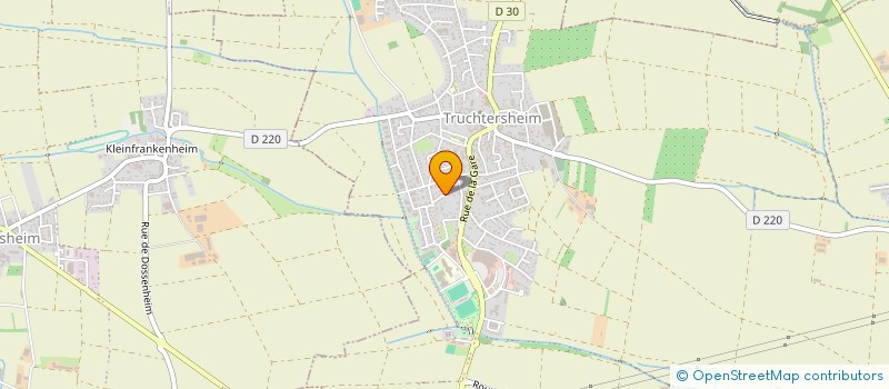 localisation de l'entreprise SCI SANT'EKO  TRUCHTERSHEIM