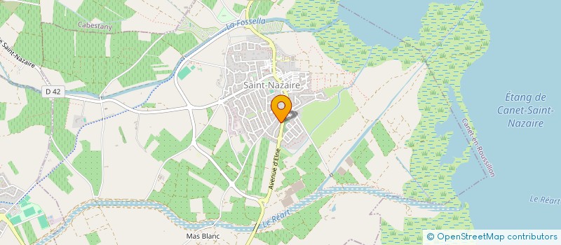 localisation de l'entreprise SCI SANT FELIU  SAINT-NAZAIRE