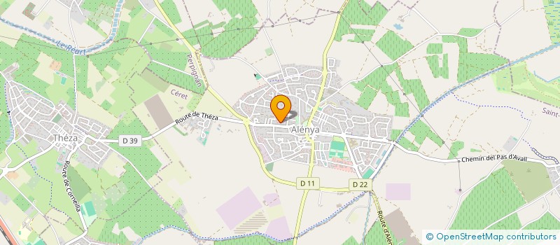 localisation de l'entreprise SCI SANT SEZNY  ALENYA