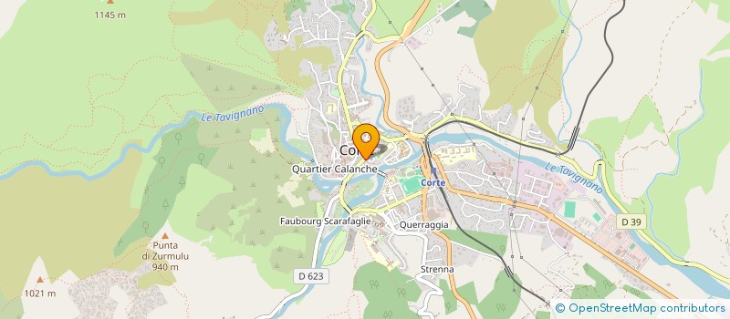 localisation de l'entreprise SCI SANTA CATALINA à CORTE