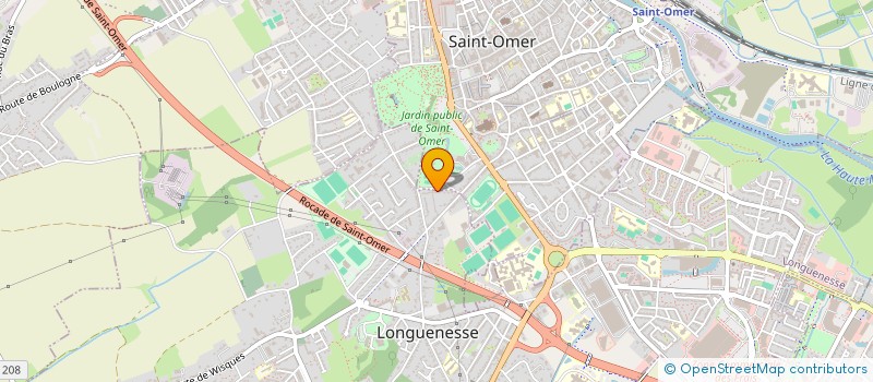 localisation de l'entreprise SCI SANTA GIULLIA  LONGUENESSE