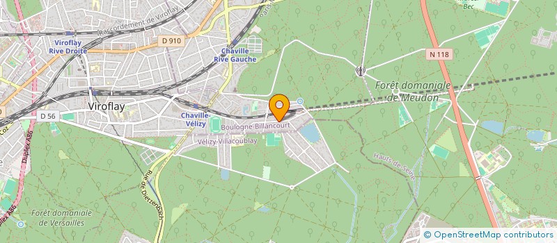 localisation de l'entreprise SCI SANTA LINA  CHAVILLE