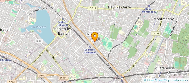 localisation de l'entreprise SCI SANTA MARIA  DEUIL-LA-BARRE