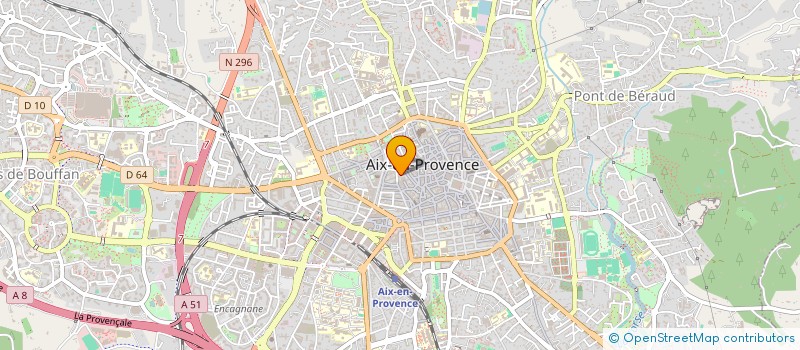 localisation de l'entreprise SCI SANTA MARIA à AIX-EN-PROVENCE