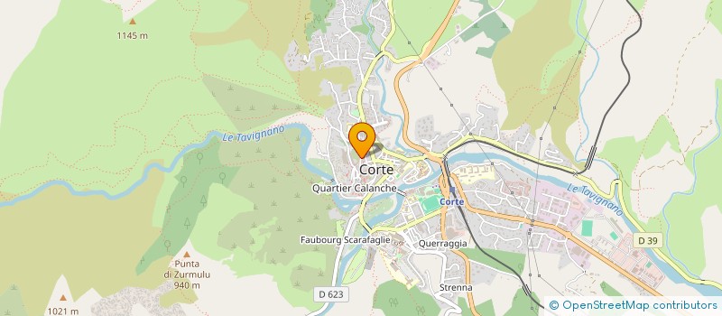 localisation de l'entreprise SCI SANTA MICHELINA à CORTE