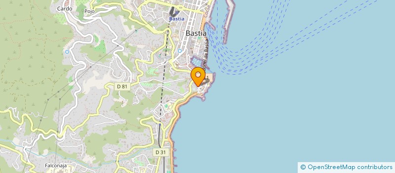 localisation de l'entreprise SCI SANTA REGINA à BASTIA