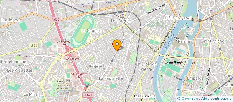 localisation de l'entreprise SCI SANTAMARIA à TOULOUSE