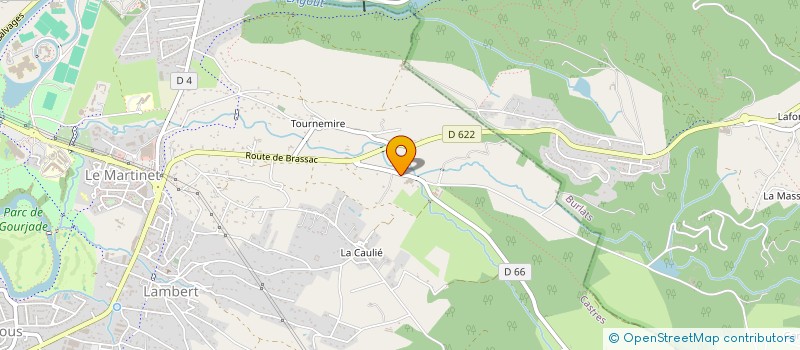 localisation de l'entreprise SCI SANTAMARIA 81  CASTRES