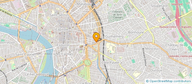 localisation de l'entreprise SCI SANTE à TOULOUSE