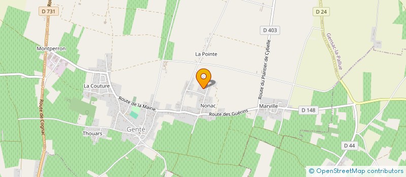 localisation de l'entreprise SCI SANTE  SAINT-YRIEIX-SUR-CHARENTE