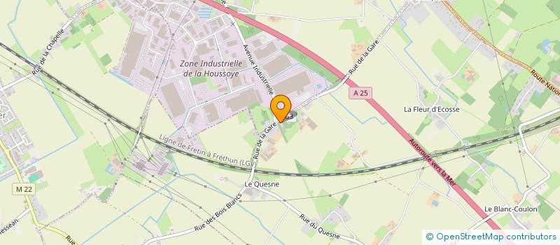 localisation de l'entreprise SCI SANTE SEQUEDIN  SEQUEDIN