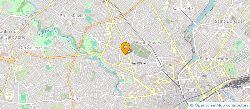localisation de l'entreprise SCI SANTEZ ANNA à NANTES
