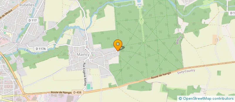 localisation de l'entreprise SCI SANTIAGO  MAINCY