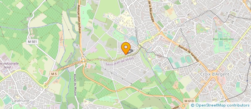 localisation de l'entreprise SCI SANTICH'IMMO à MONTPELLIER