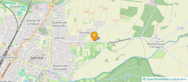 localisation de l'entreprise SCI SANTIENHALE  SELESTAT