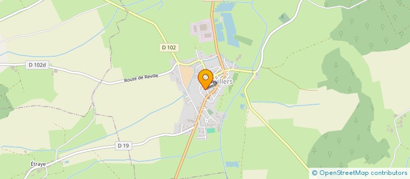localisation de l'entreprise SCI SANTO à DAMVILLERS
