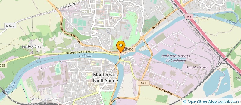 localisation de l'entreprise SCI SANTO DOMINGO  SAINT-GERMAIN-LAVAL