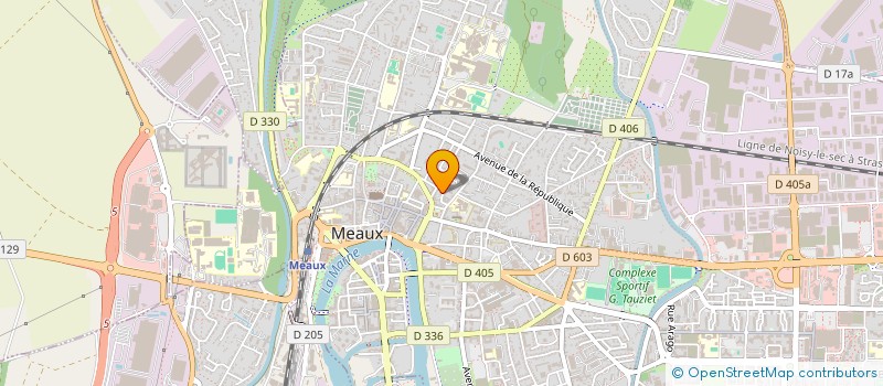 localisation de l'entreprise SCI SANTOIBINIVIER à MEAUX