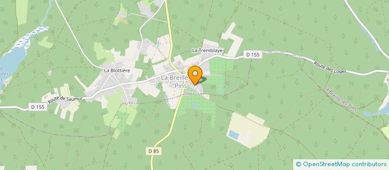 localisation de l'entreprise SCI SANTON  NOYANT-VILLAGES