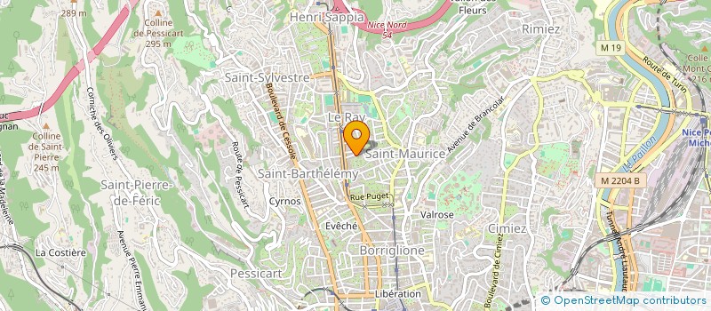 localisation de l'entreprise SCI SANTOS  NICE
