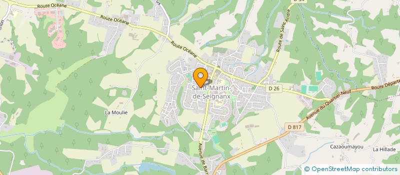 localisation de l'entreprise SCI SANTOS  SAINT-MARTIN-DE-SEIGNANX