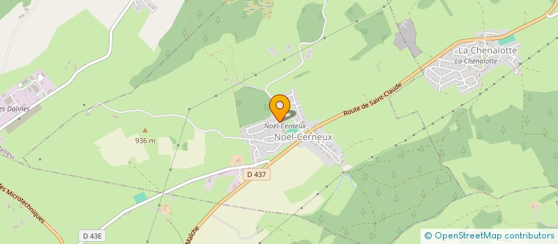 localisation de l'entreprise SCI SANTOS CUNHA  NOEL-CERNEUX