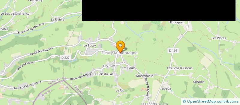 localisation de l'entreprise SCI SANTOS DEAL  FLEURY-LA-MONTAGNE