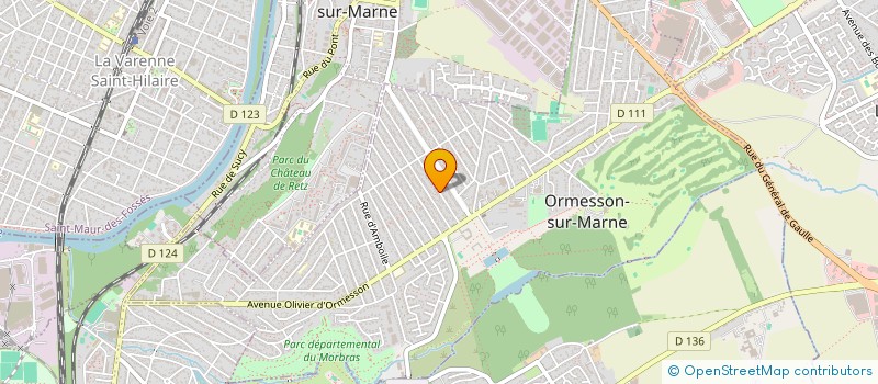 localisation de l'entreprise SCI SANTOS-MIGOT  ORMESSON-SUR-MARNE