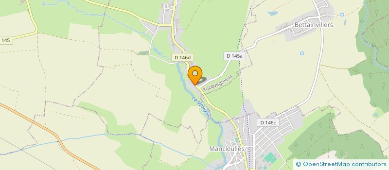 localisation de l'entreprise SCI SANTOVAL  TUCQUEGNIEUX